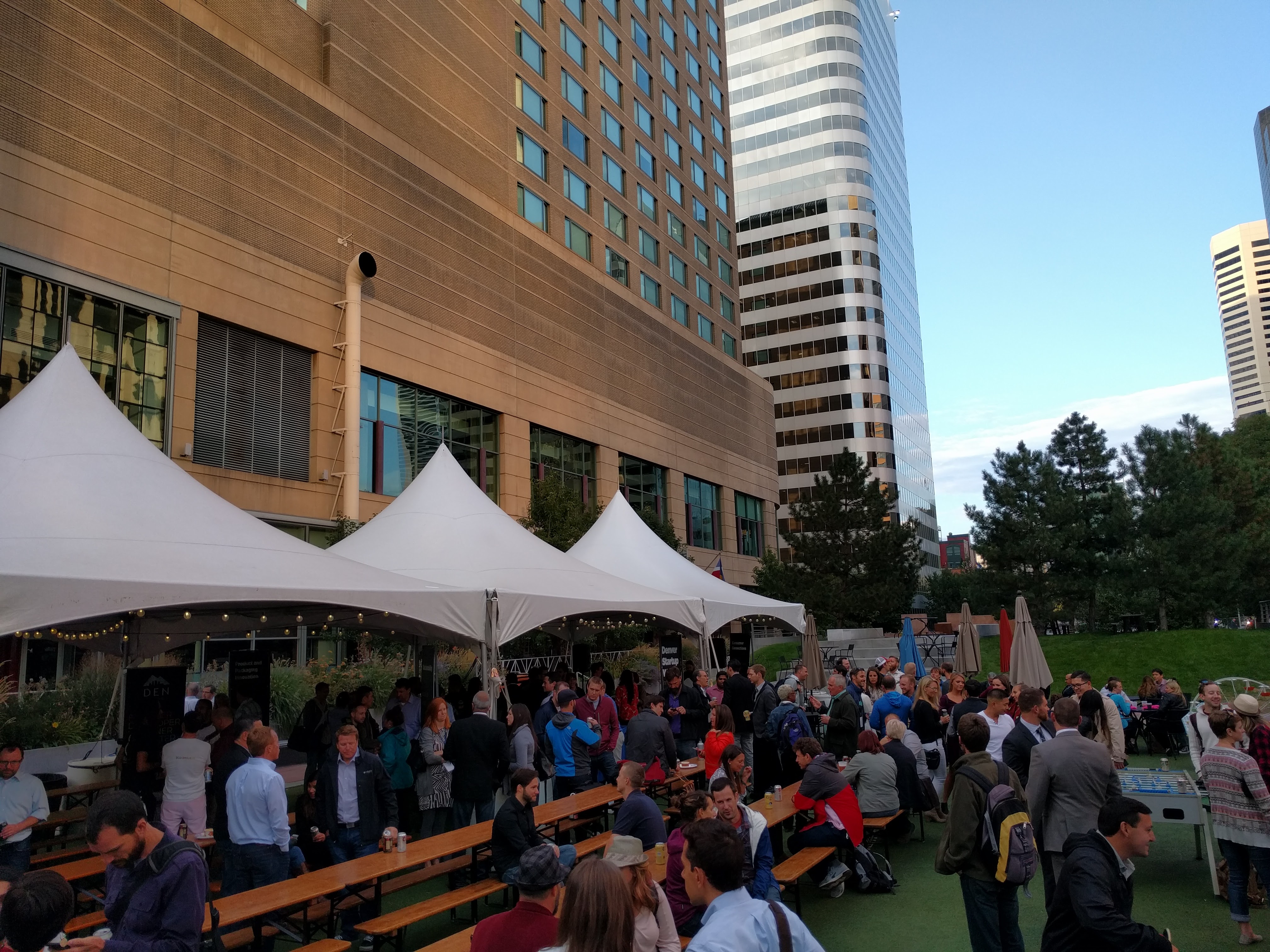 Denver Startup Week 2016 Beer Garden
